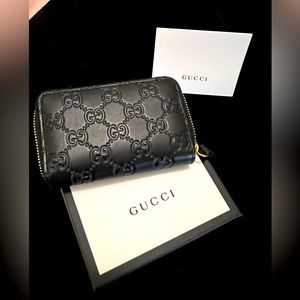 Black Gucci Coin Purse